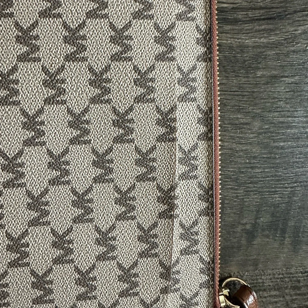 Michael Kors Monogram Wristlet